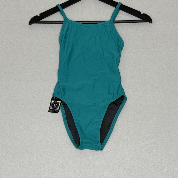 Jolyn One Piece Green‎ (Ocean) Fixed Strap Swimsuit Size 26 (US 6) - Picture 1 of 3